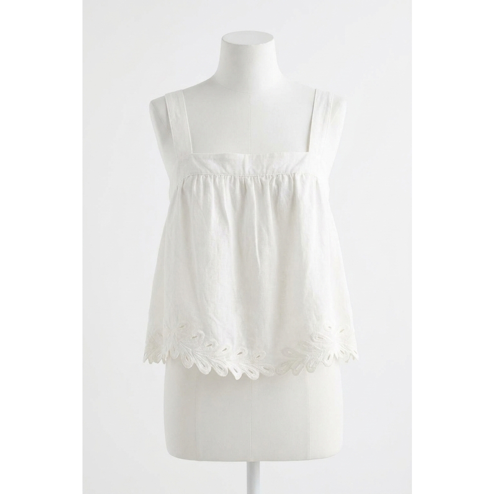 NEW Z SUPPLY annecy tank top in white